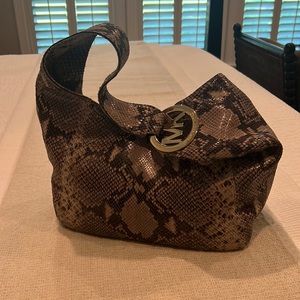 Snakeskin Michael Kors Handbag